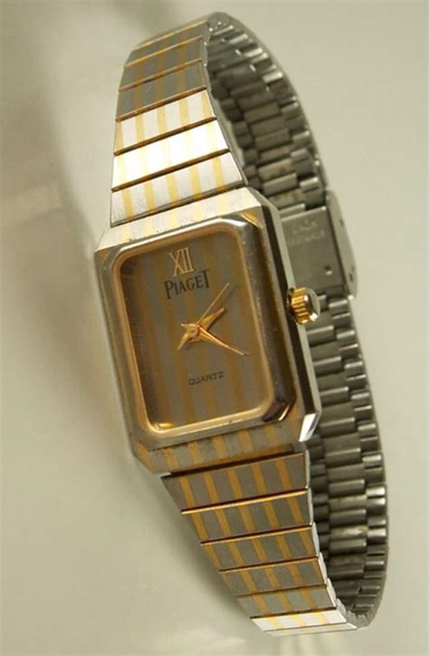 vintage piaget quartz watch